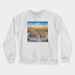 Colloseum, Rome Crewneck Sweatshirt